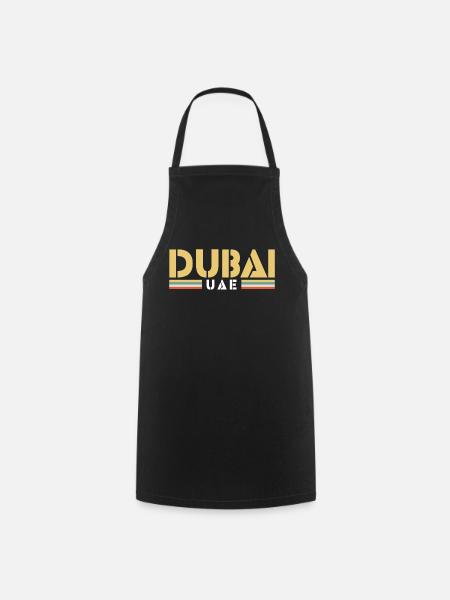 Dubai - Cooking Apron - black