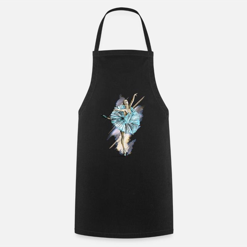 ballet - Cooking Apron - black