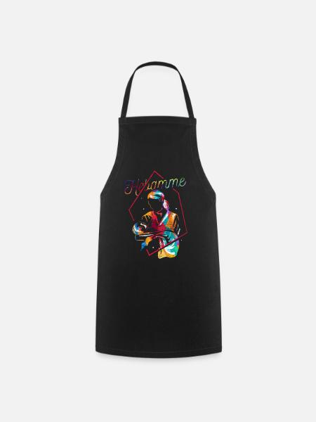 Hebamme Geschenk - Kochschürze - Schwarz