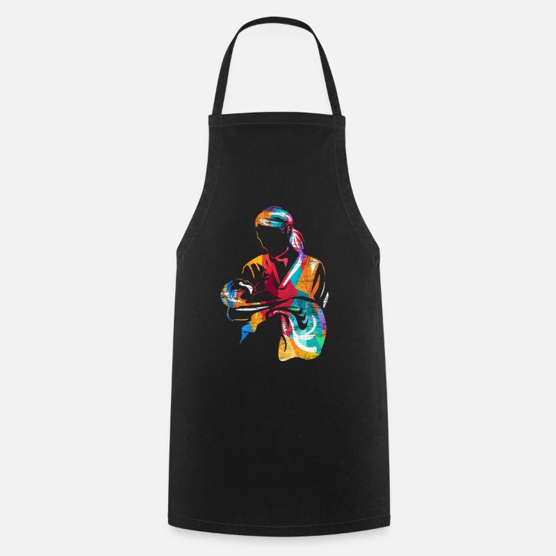 midwife - Cooking Apron - black