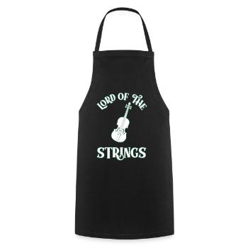 Classical music - Cooking Apron - black - Front - AI Model Male 185 dark (185cm)