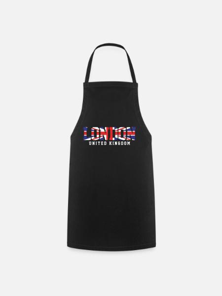 London - Cooking Apron - black