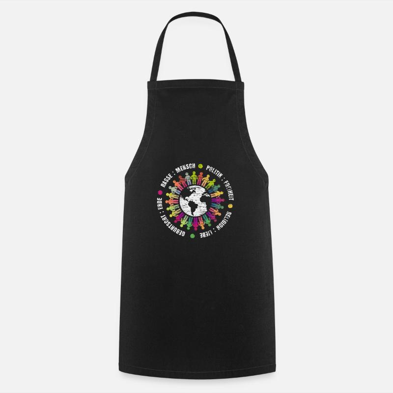 Protection du climat Respect de l'environnement - Tablier de cuisine - noir