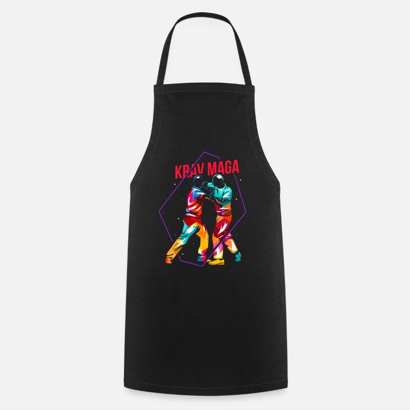 Krav Maga Cadeau - Tablier de cuisine - noir