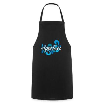 Äppelwoi Bembel Spritz - Kochschürze - Schwarz - Vorne - AI Model Male 185 dark (185cm)