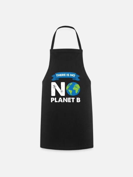 Klimawandel Umweltschutz Geschenkidee - Kochschürze - Schwarz
