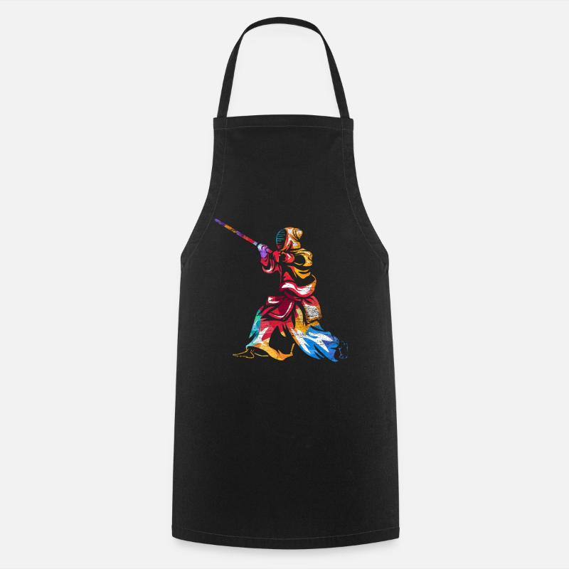Kendo Geschenk - Kochschürze - Schwarz