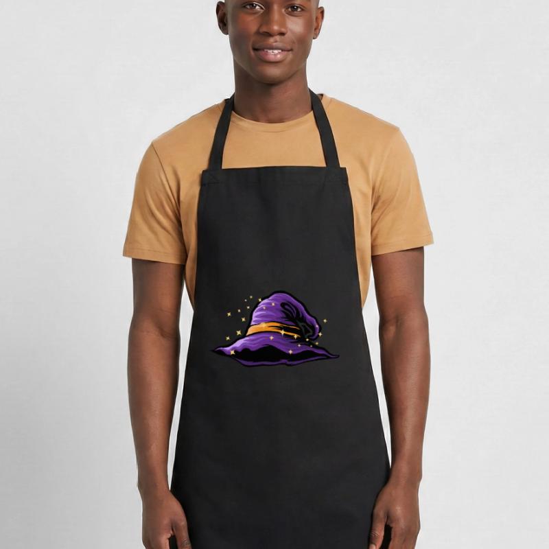 Witch hat magic hat witch wizard gift idea Cooking Apron