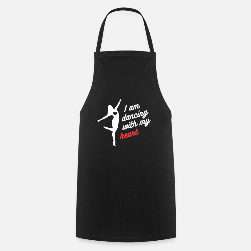 To dance - Cooking Apron - black