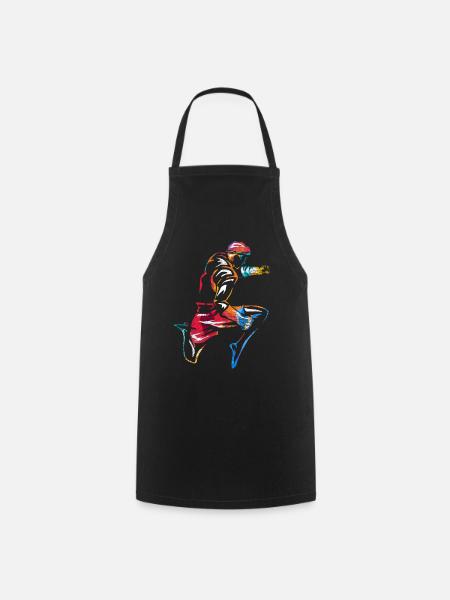 Cadeau de Muay Thai Fighter - Tablier de cuisine - noir
