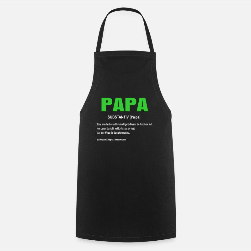 Dad - Cooking Apron - black