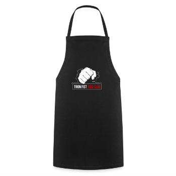 Iron fist judo club martial arts gift - Cooking Apron - black - Front - AI Model Male 185 dark (185cm)