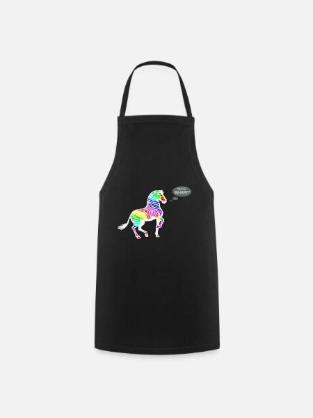 Gay Pride Geschenk - Kochschürze - Schwarz