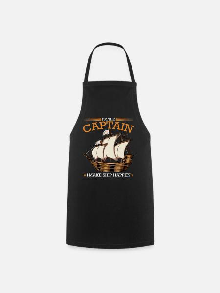 sailing - Cooking Apron - black