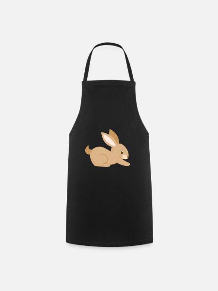 Hase - Kochschürze - Schwarz