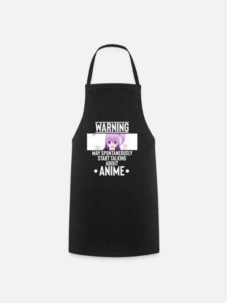 Anime - Kochschürze - Schwarz