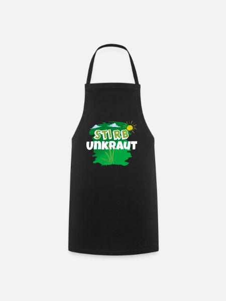 Garten Gärtner - Kochschürze - Schwarz