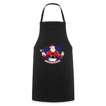 Stonemason Christmas Gift - Tablier de cuisine - noir - Devant - AI Model Male 185 dark (185cm)