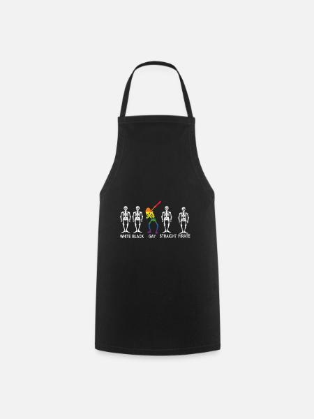 Cadeau Gay Pride - Tablier de cuisine - noir