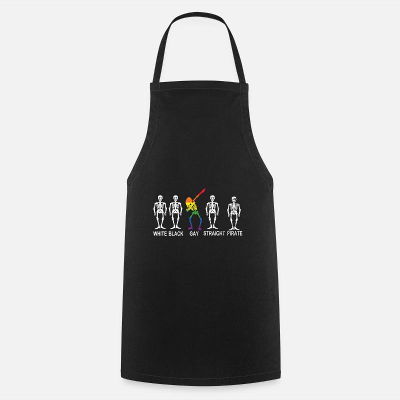 Cadeau Gay Pride - Tablier de cuisine - noir