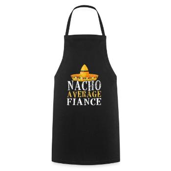 Mexico engagement - Cooking Apron - black - Front - AI Model Male 185 dark (185cm)