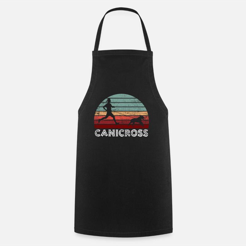 canicross - Tablier de cuisine - noir