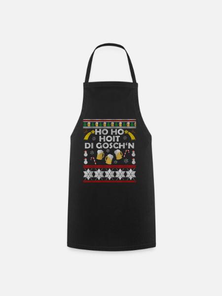 Ho Ho Hoit di Goschn - Kochschürze - Schwarz