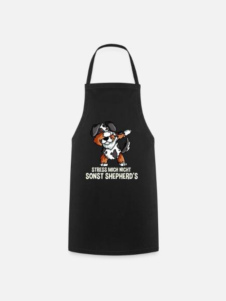 Australian Shepherd Geschenk Lustig - Kochschürze - Schwarz