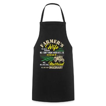 Paysanne - Tablier de cuisine - noir - Devant - AI Model Male 185 dark (185cm)