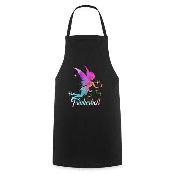 TRINKERBELL ALKOHOL JUNGGESELLENABSCHIED MALLORCA - Kochschürze - Schwarz - Vorne - AI Model Male 185 dark (185cm)