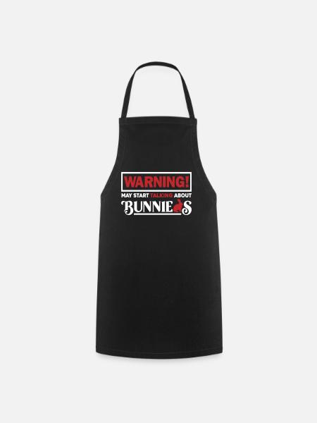 Rabbit - Cooking Apron - black