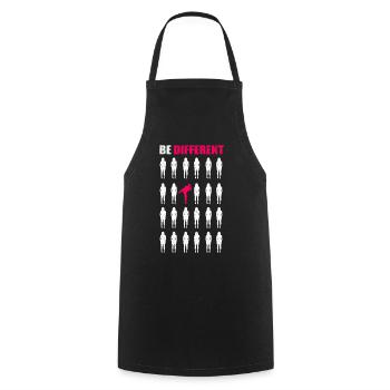 Karate girl martial arts martial arts girl gift - Cooking Apron - black - Front - AI Model Male 185 dark (185cm)