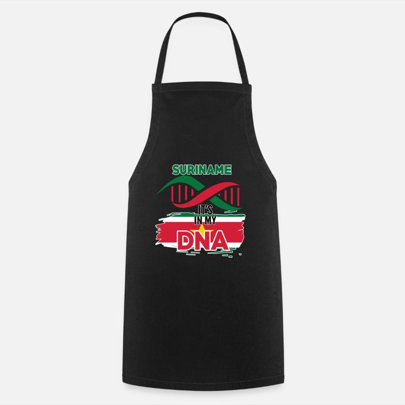 Le Suriname est dans mon ADN - Tablier de cuisine - noir