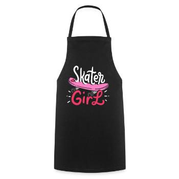 Patineurs de planche à roulettes - Tablier de cuisine - noir - Devant - AI Model Male 185 dark (185cm)