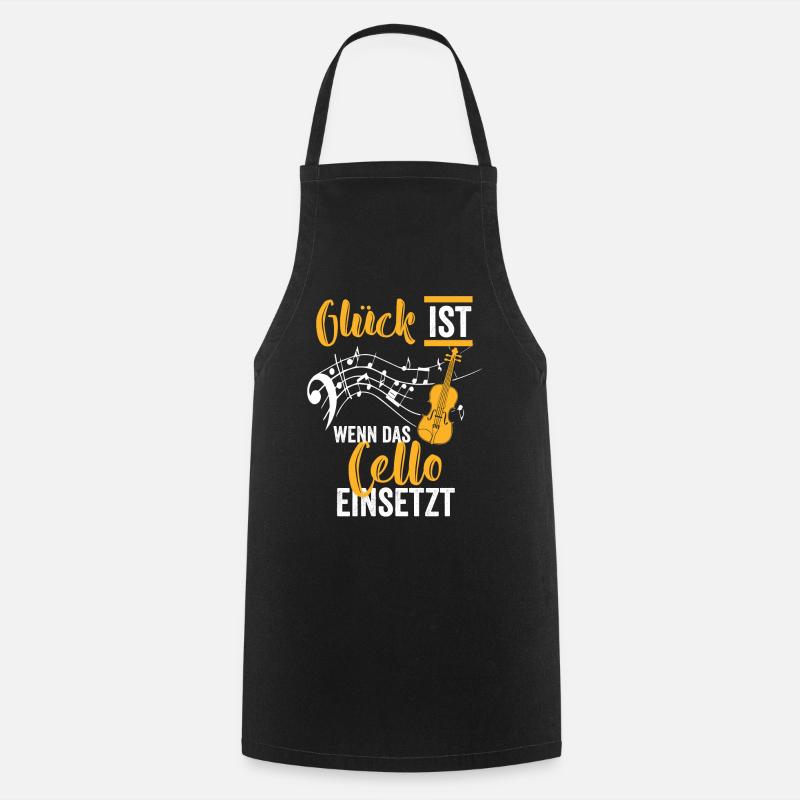 Cello Konzert - Kochschürze - Schwarz