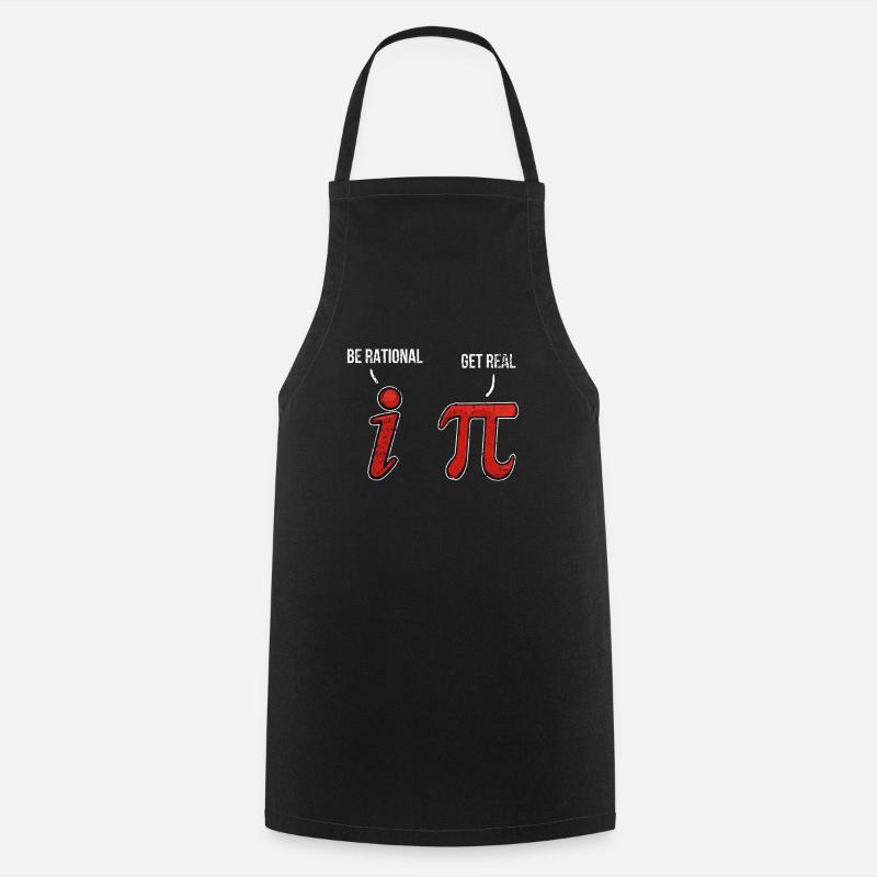 maths Pi Day - Tablier de cuisine - noir
