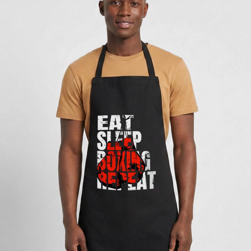 Boxe Boxe Combat Boxe Sparring Boxer Sport Tablier de cuisine