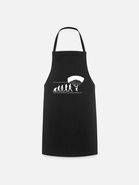 parapente - Tablier de cuisine - noir