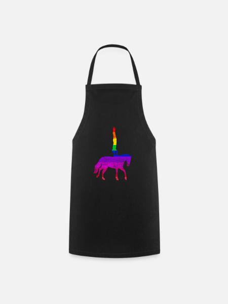 Voltige - Tablier de cuisine - noir