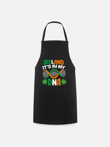Ireland - Cooking Apron - black