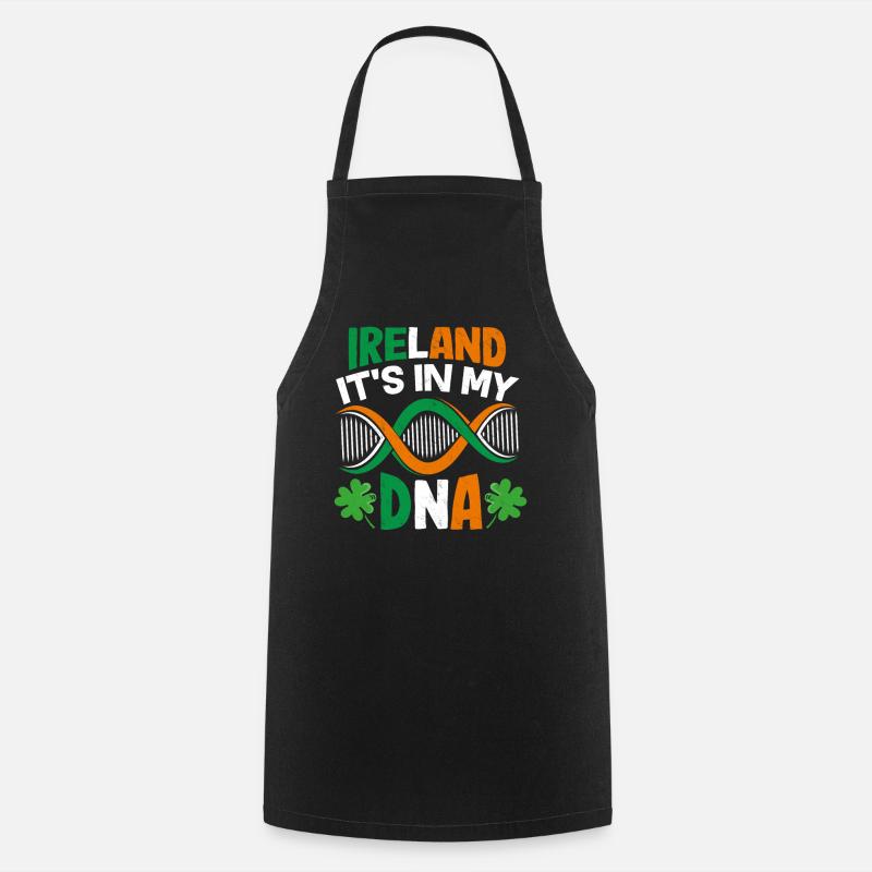 Ireland - Cooking Apron - black