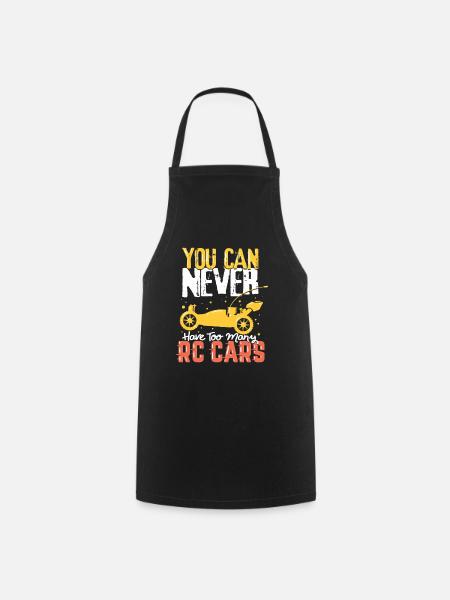 Remote controlled car rc car gift - Cooking Apron - black