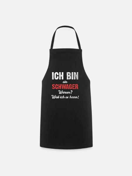 Schwager - Kochschürze - Schwarz