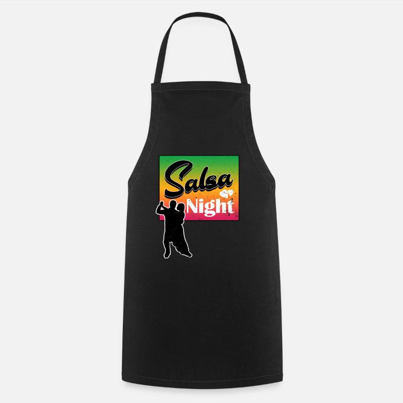 Salsa - Cooking Apron - black