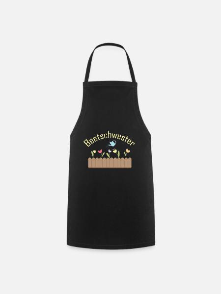 Beetschwester - Kochschürze - Schwarz
