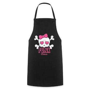 Punk rock music punk rocker punks punk gift - Cooking Apron - black - Front - AI Model Male 185 dark (185cm)