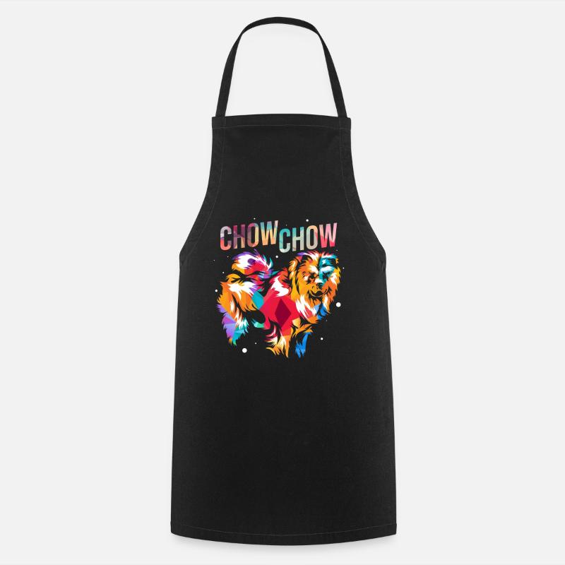 Chow Chow - Tablier de cuisine - noir
