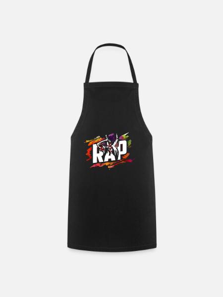 rap - Tablier de cuisine - noir