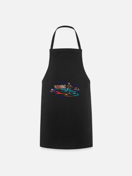 Rowing gift - Cooking Apron - black