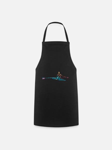 Rowing gift - Cooking Apron - black